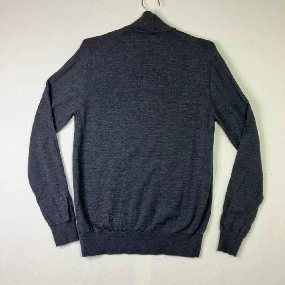 Marks & Spencer 100% Extra Fine Merino Wool Sweater Size M Quiet Luxury M&S - Picture 4 of 8